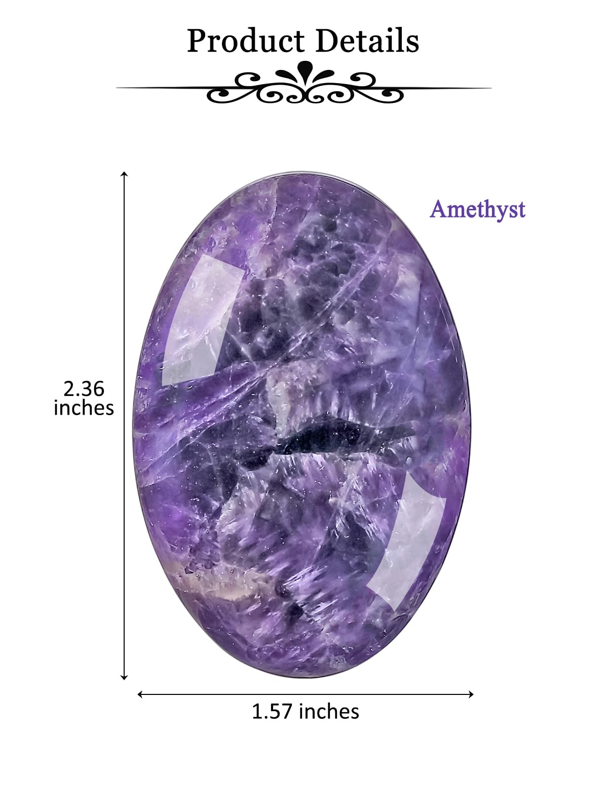 MANIFO gift-ready worry stone ideal for crystal lovers and gifting.