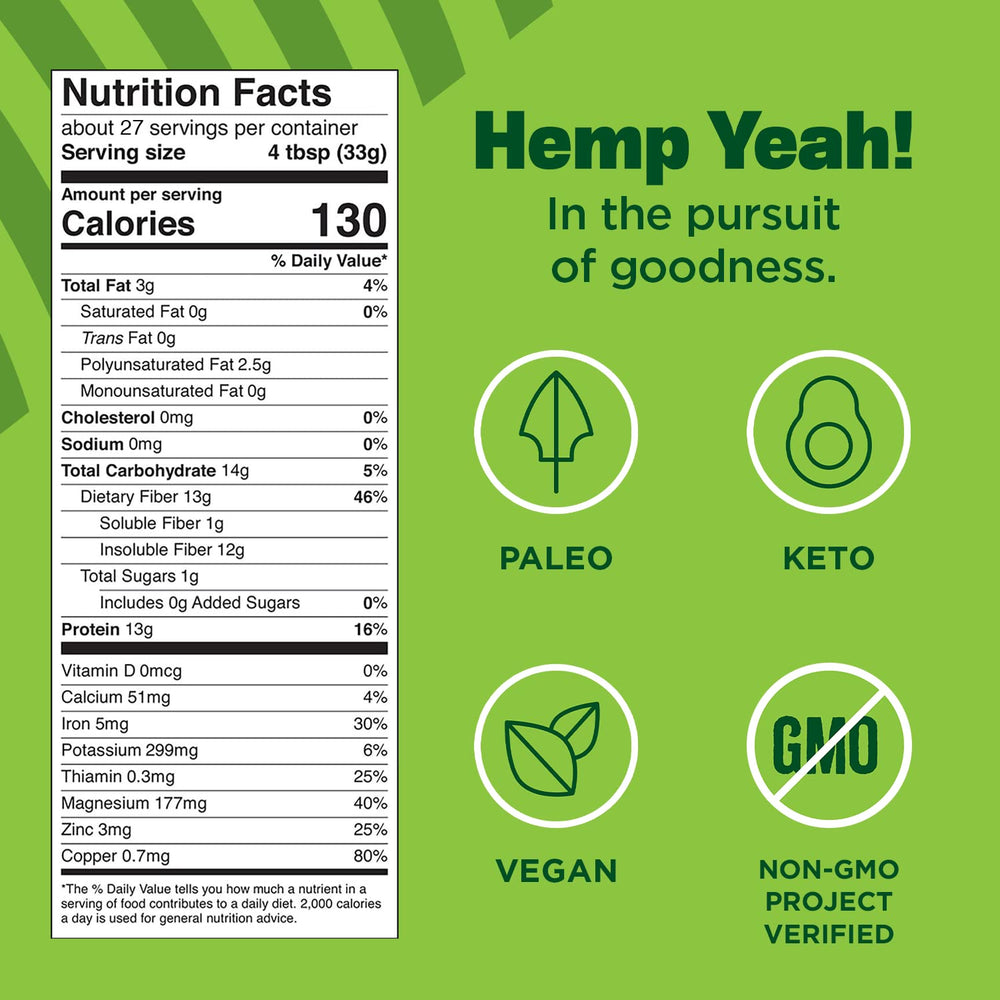 Finished dish featuring Hemp Pro Fiber for added protein and fiber