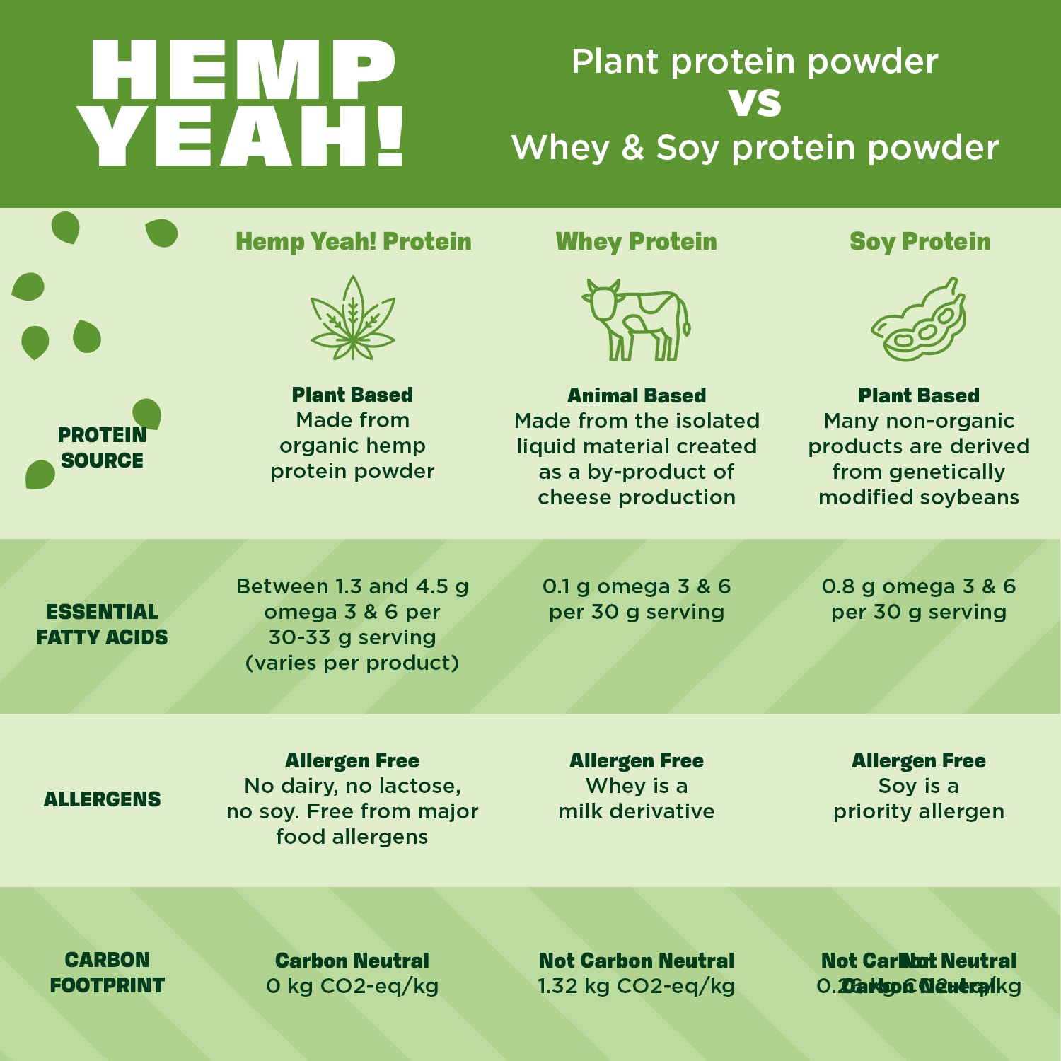 Hemp Pro Fiber being blended into a smoothie