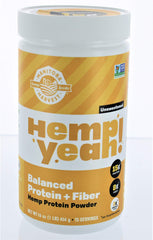 Manitoba Harvest hemp protein powder two-pack, front view, high-protein plant option for workouts.
