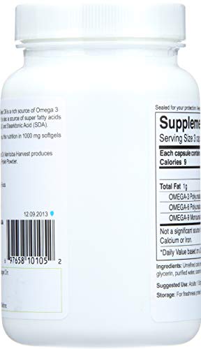 Manitoba Harvest hemp seed oil capsules in hand highlight easy, portable daily supplementation.