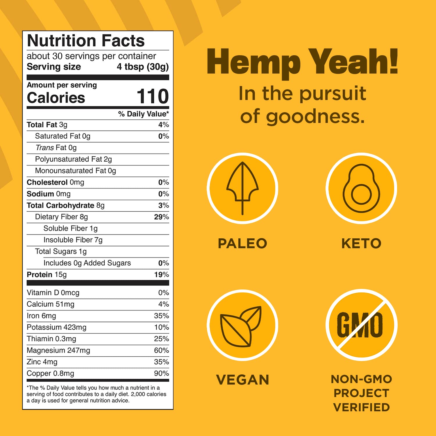 Manitoba Harvest Hemp Yeah yogurt bowl shows mix in for breakfast