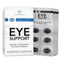 Mannatech Eye Care Supplement bottle front for daily eye health support.