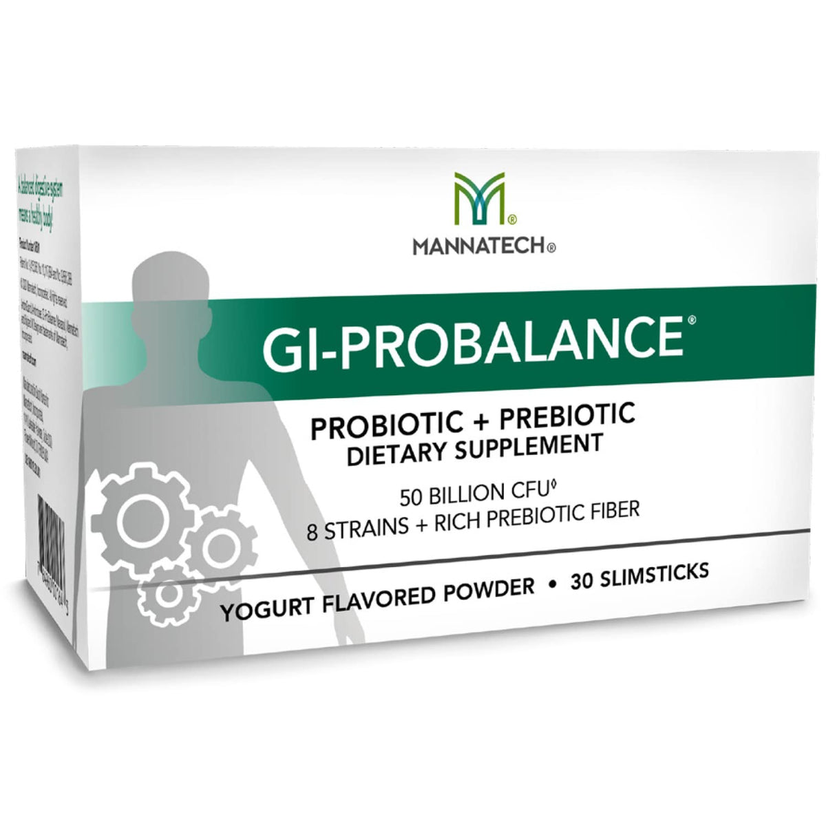 Mannatech SlimSticks yogurt-pack for easy daily probiotic intake