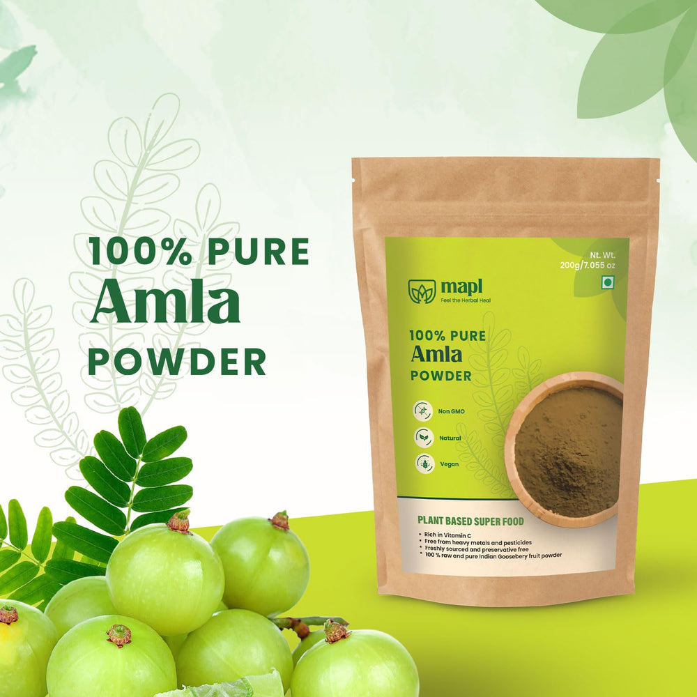 MAPL Amla Powder fine texture supports versatile beauty and wellness routines