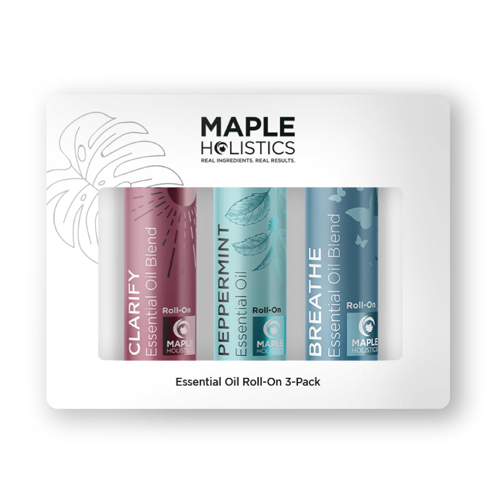 Maple Holistics aromatherapy scene suggesting calming ritual at home