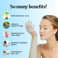 Maple Holistics Breathe roll-on with Clarify label for refreshing focus