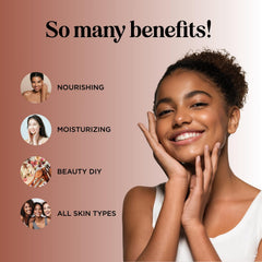 Maple Holistics Castor Oil for skin care provides hydration and smoothness.