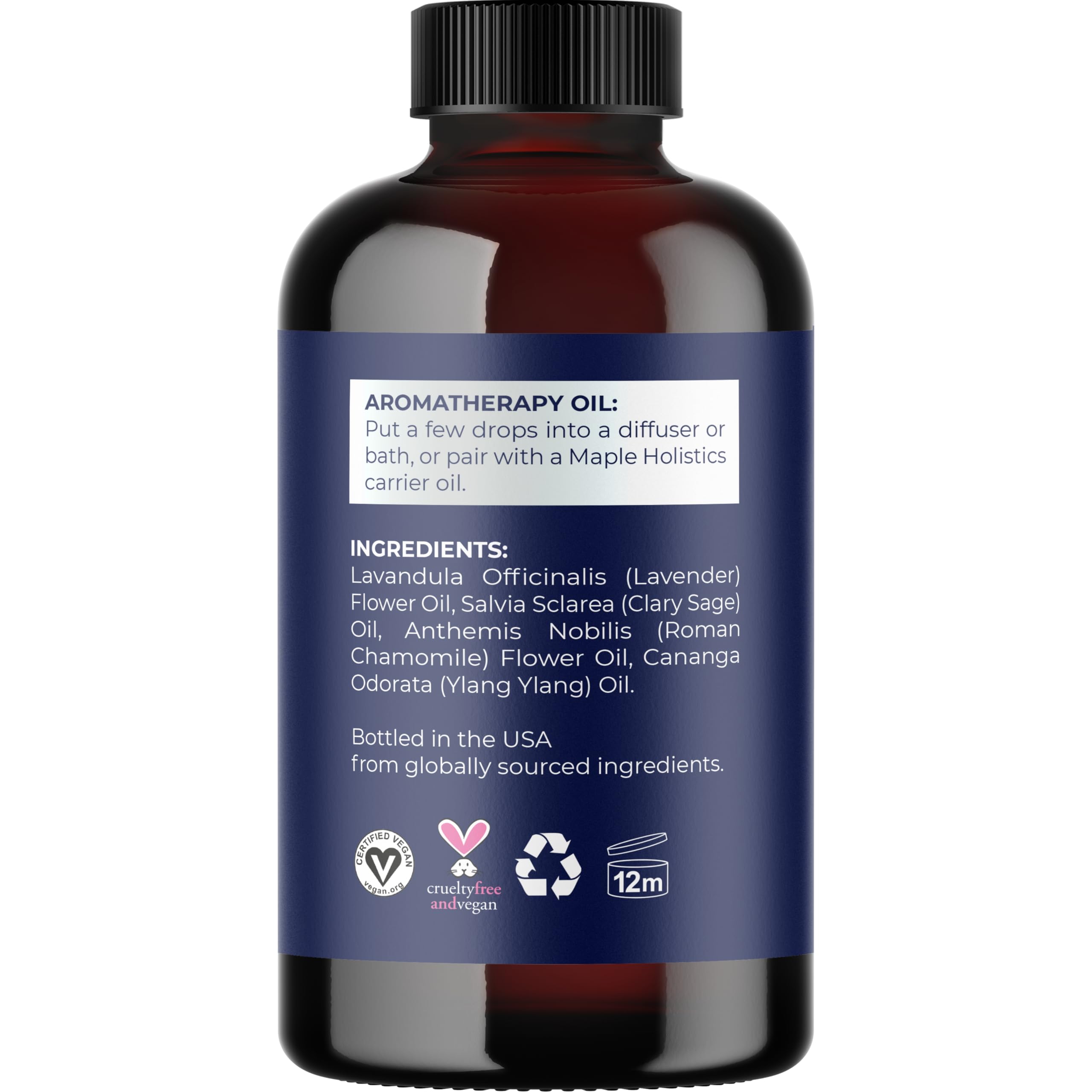 Maple Holistics diffuser oil blend for sleep supports unwinding after a long day