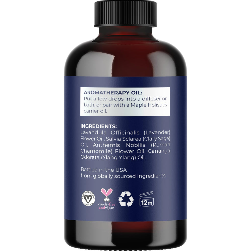 Maple Holistics diffuser oil blend for sleep supports unwinding after a long day