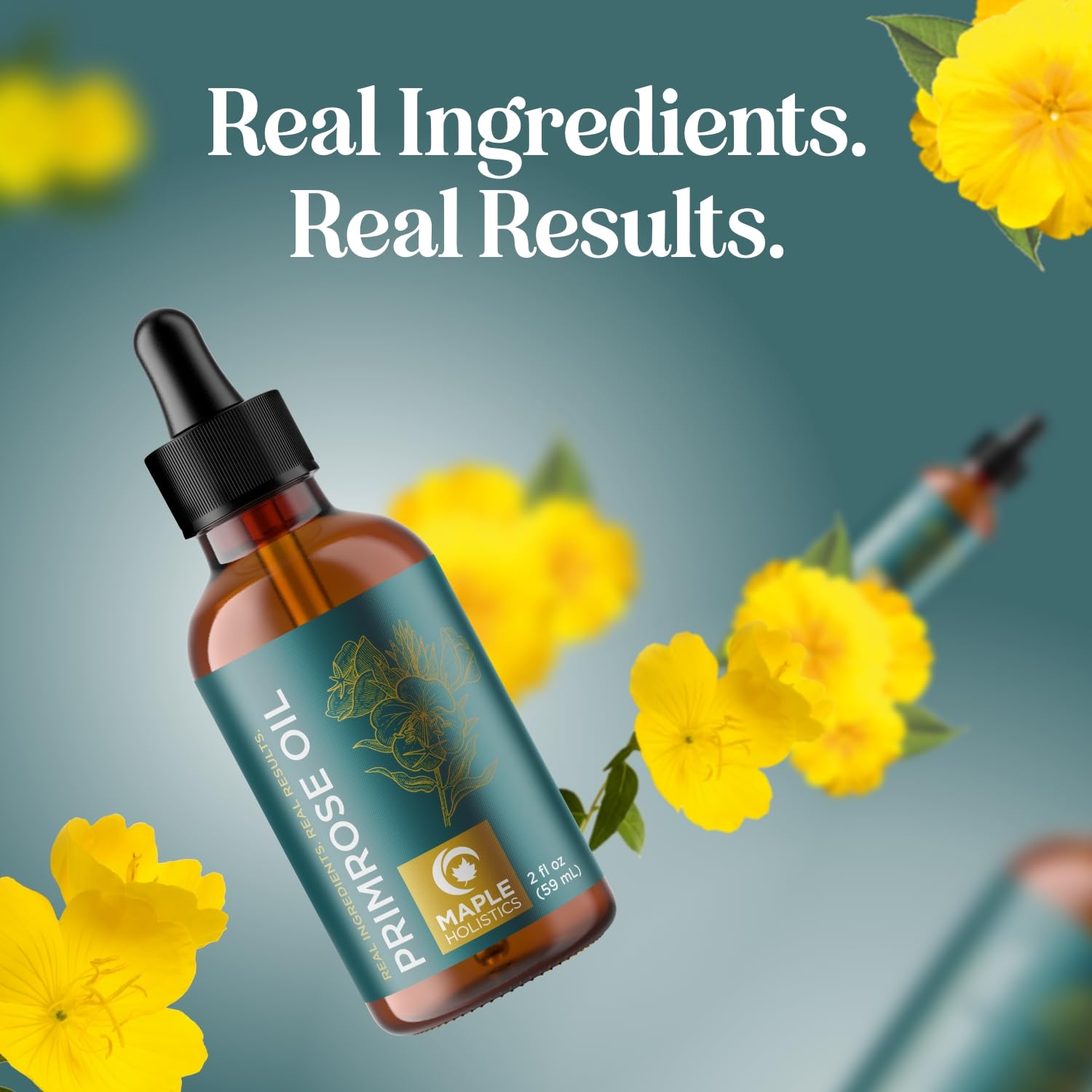 Maple Holistics Evening Primrose Oil blends well with essential oils.