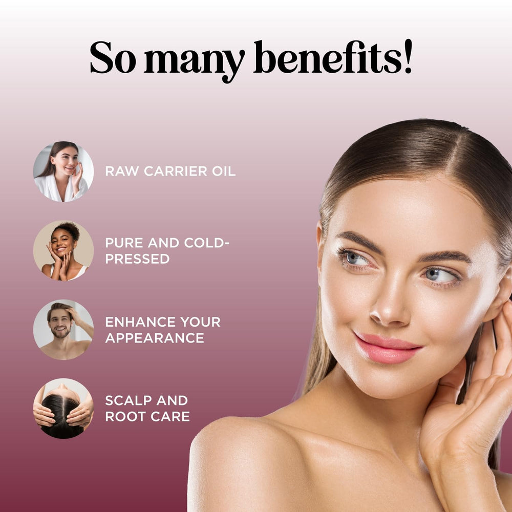 Maple Holistics grapeseed oil on the face for quick hydration.