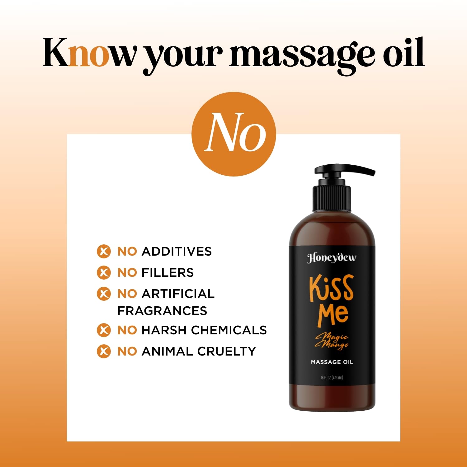 Maple Holistics Mango Sensual Massage Oil bottle with soft lighting for date night ambiance