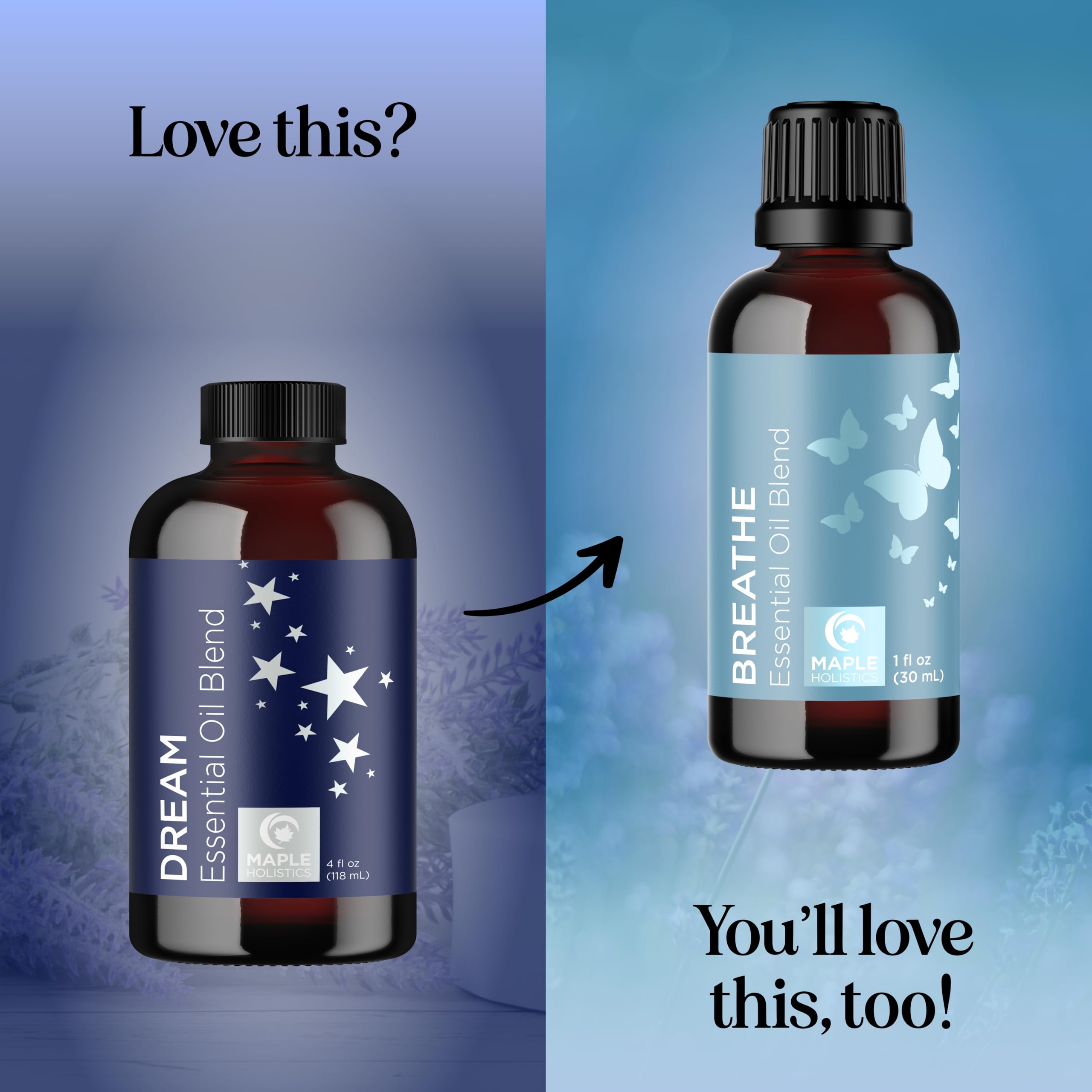 Maple Holistics relaxing aromatherapy oil for diffusers enhances quiet moments