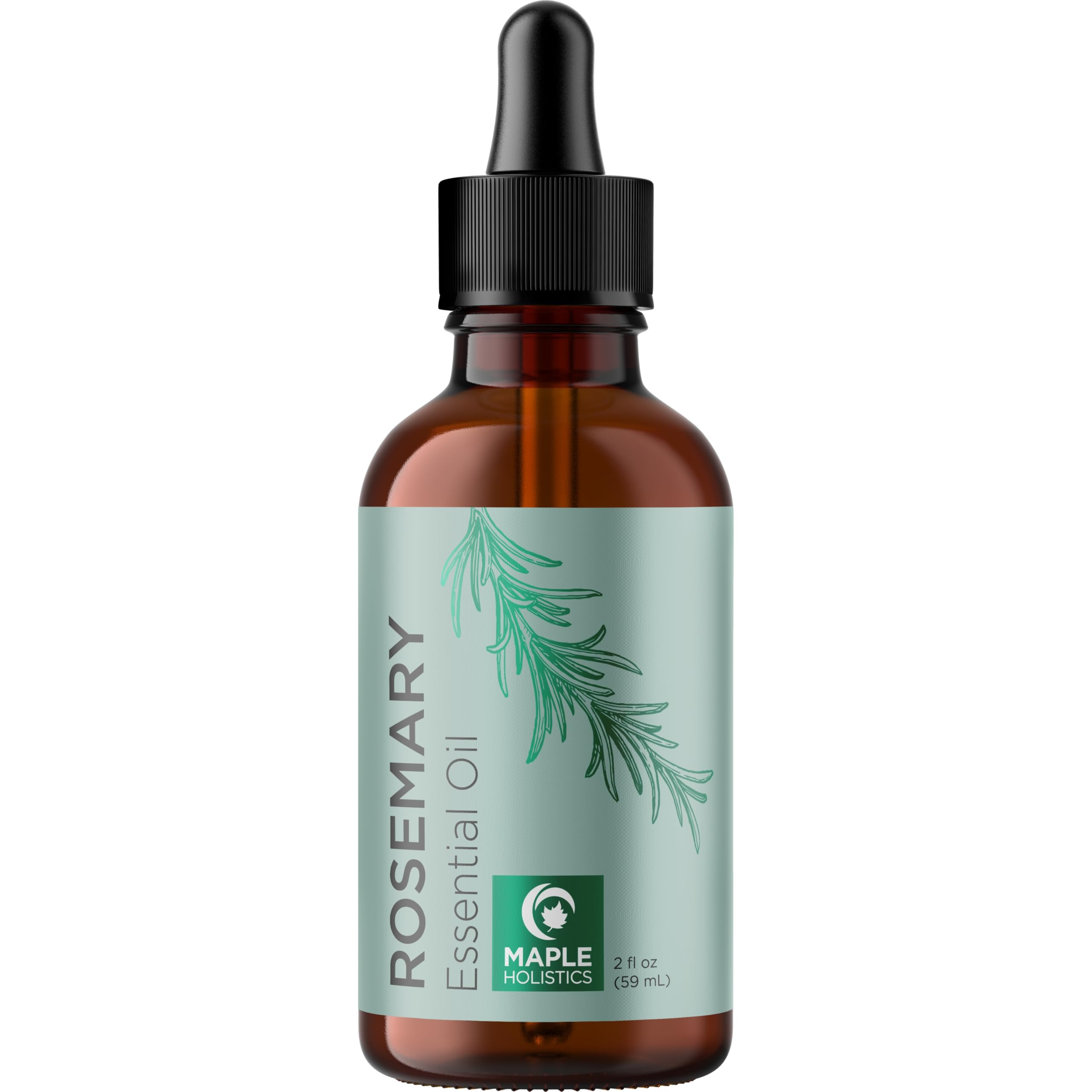 Maple Holistics rosemary oil used in skin care routine for a radiant look