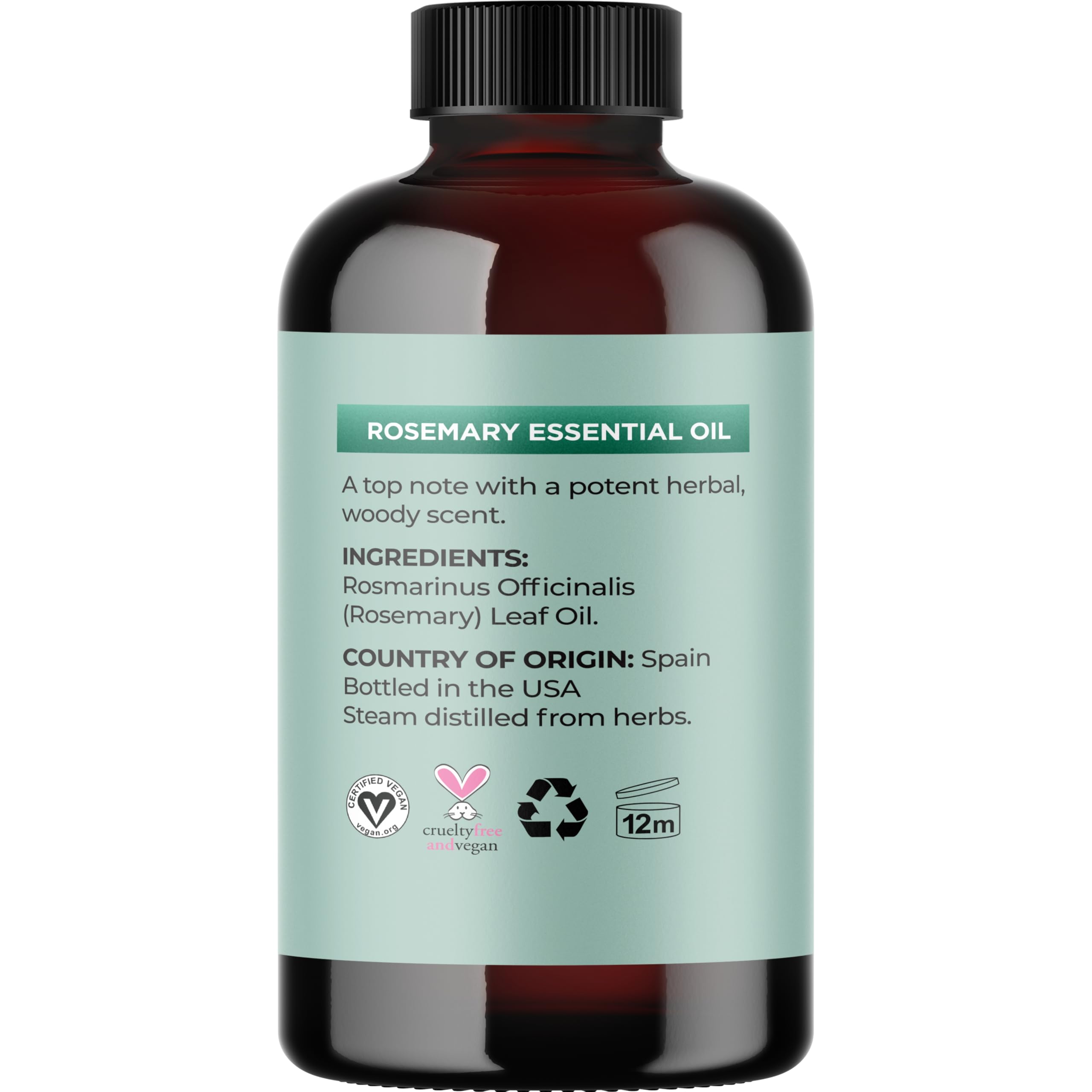 Maple Holistics Rosemary Oil skin care application for refreshed skin.