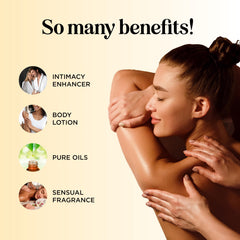 Maple Holistics tropical massage oil date-night captures mango scent enhancing intimacy