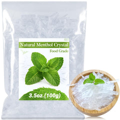 MAQIHAN menthol crystal bulk in a jar for fresh aroma and versatile home use.
