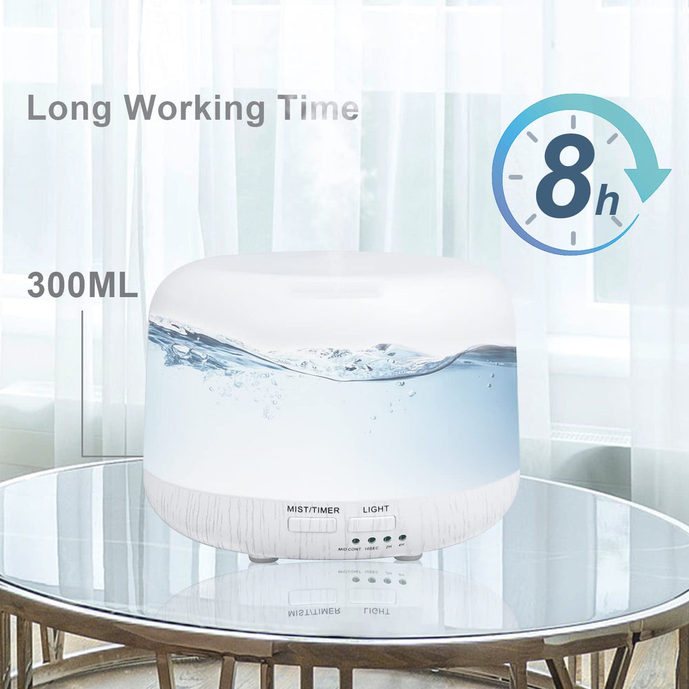 Marchred diffuser 8-color LED light offers mood lighting for relaxation