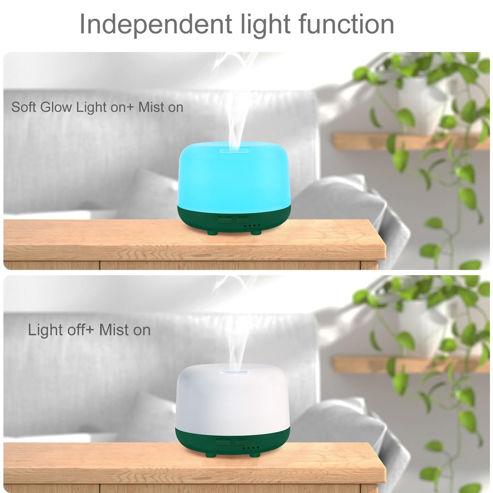 Marchred automatic shut-off feature ensures safe overnight use