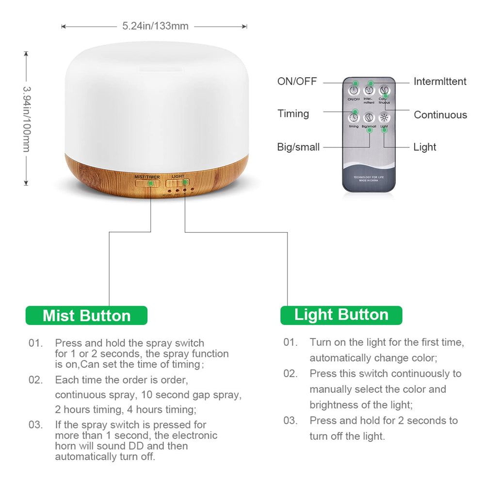 Marchred diffuser made with BPA-free PP materials for family-friendly use.