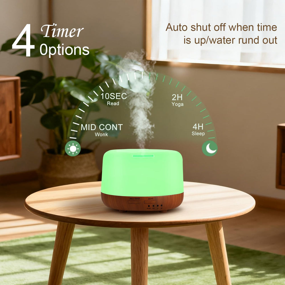 Marchred diffuser timer modes offering flexible scheduling for focus or sleep