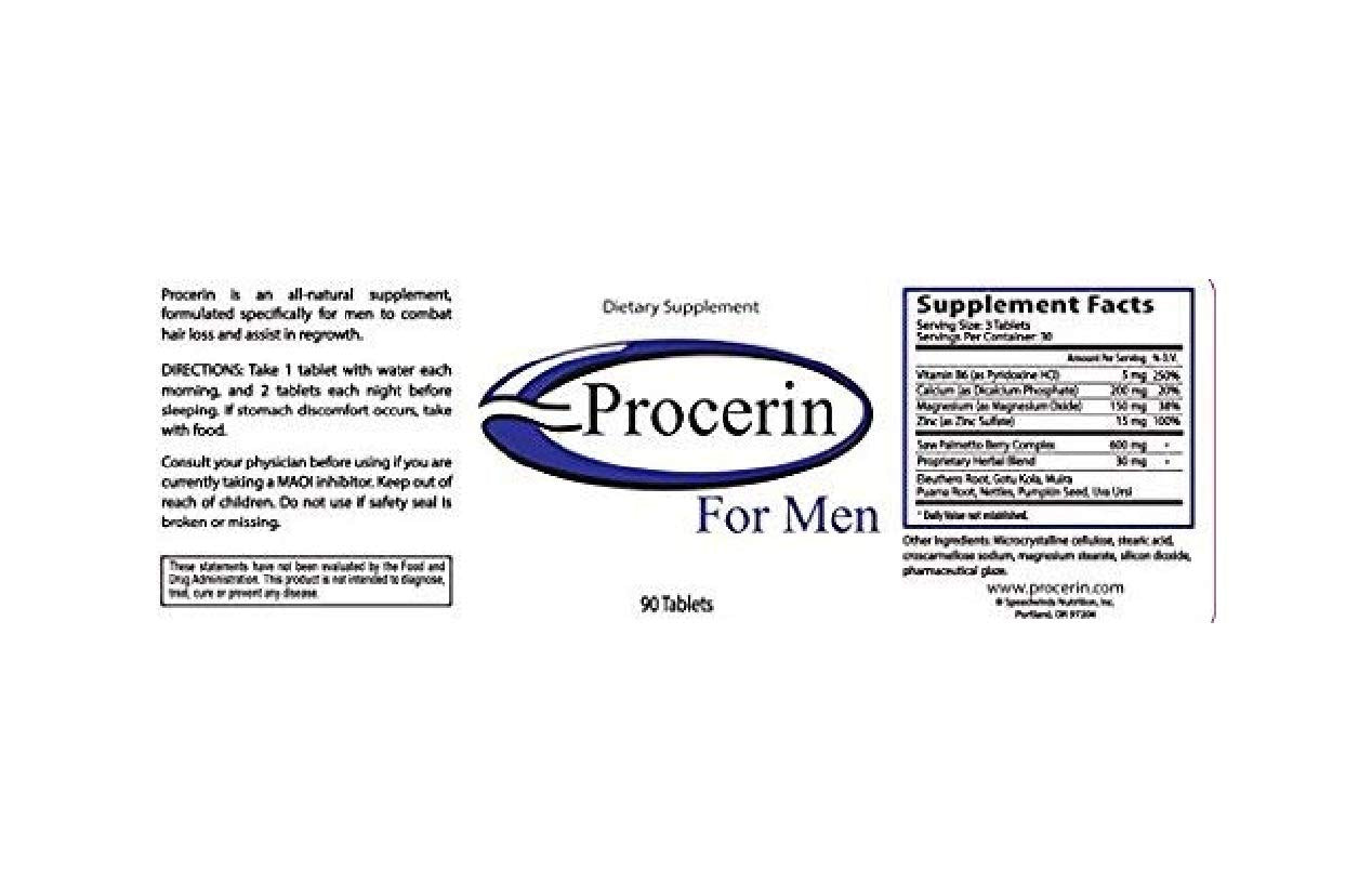 Marine Essentials Procerin topical solution being applied to the scalp.