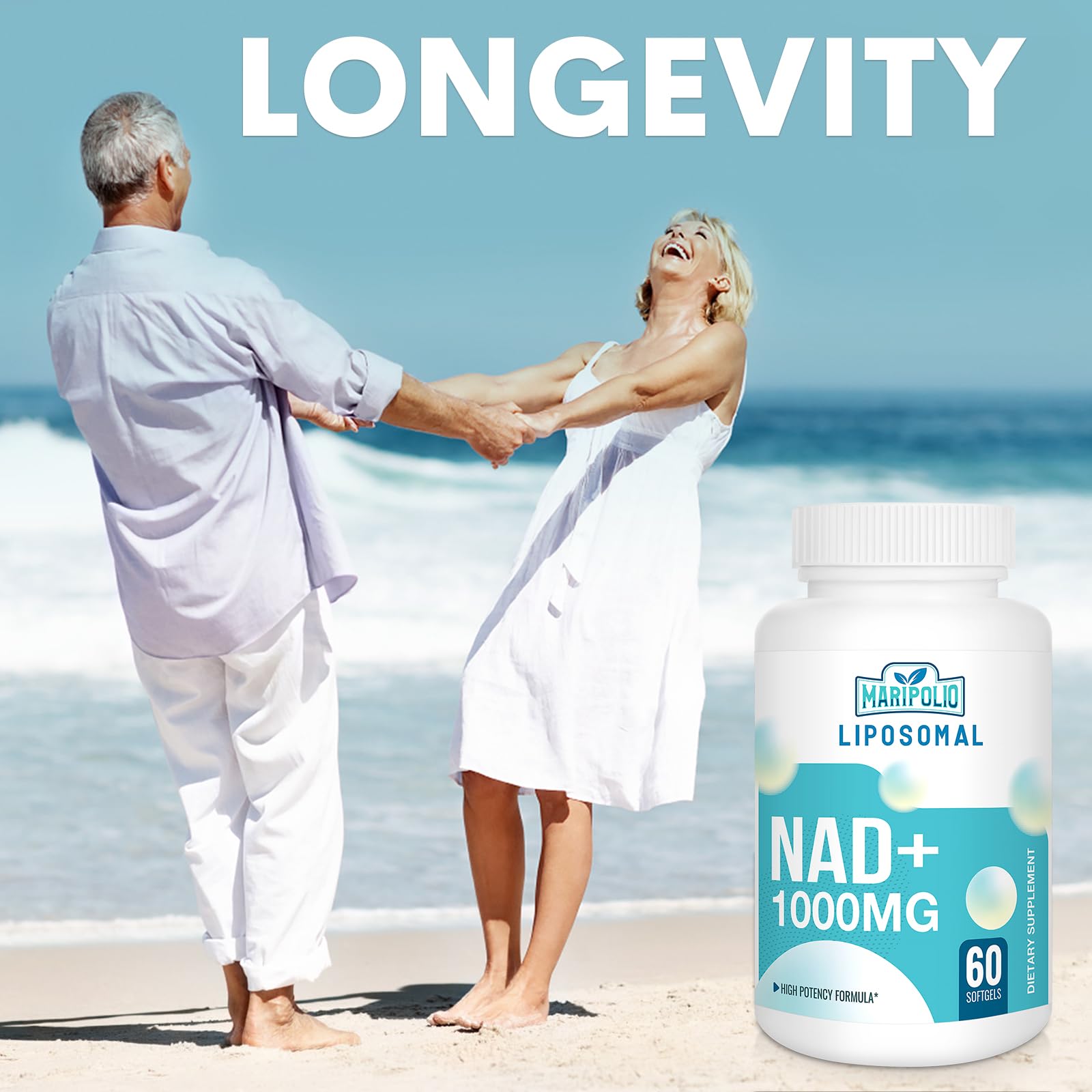 Product in morning routine scene shows potential support for daily vitality.