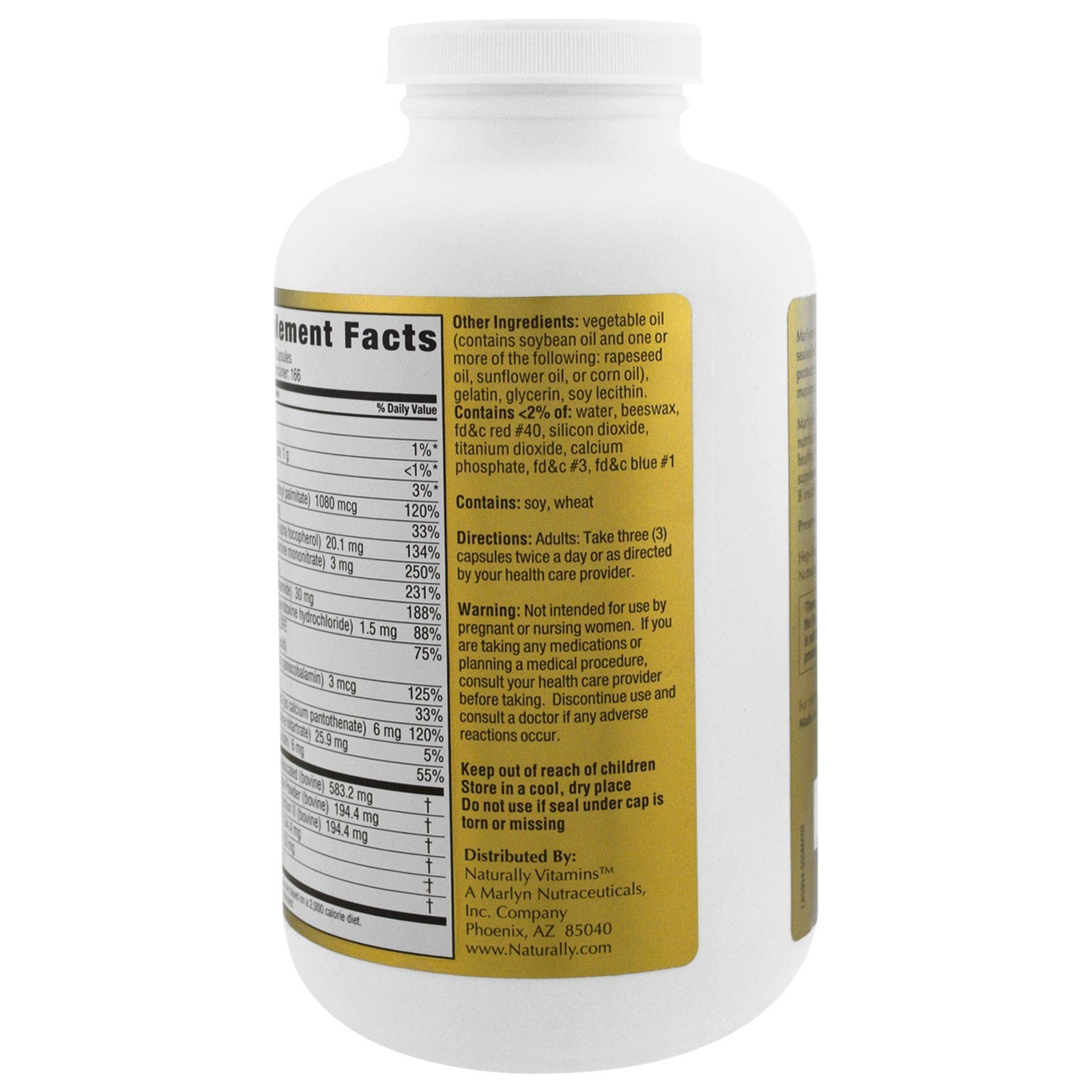 Marlyn HEP-FORTE softgels with amino acids and antioxidants for liver health.