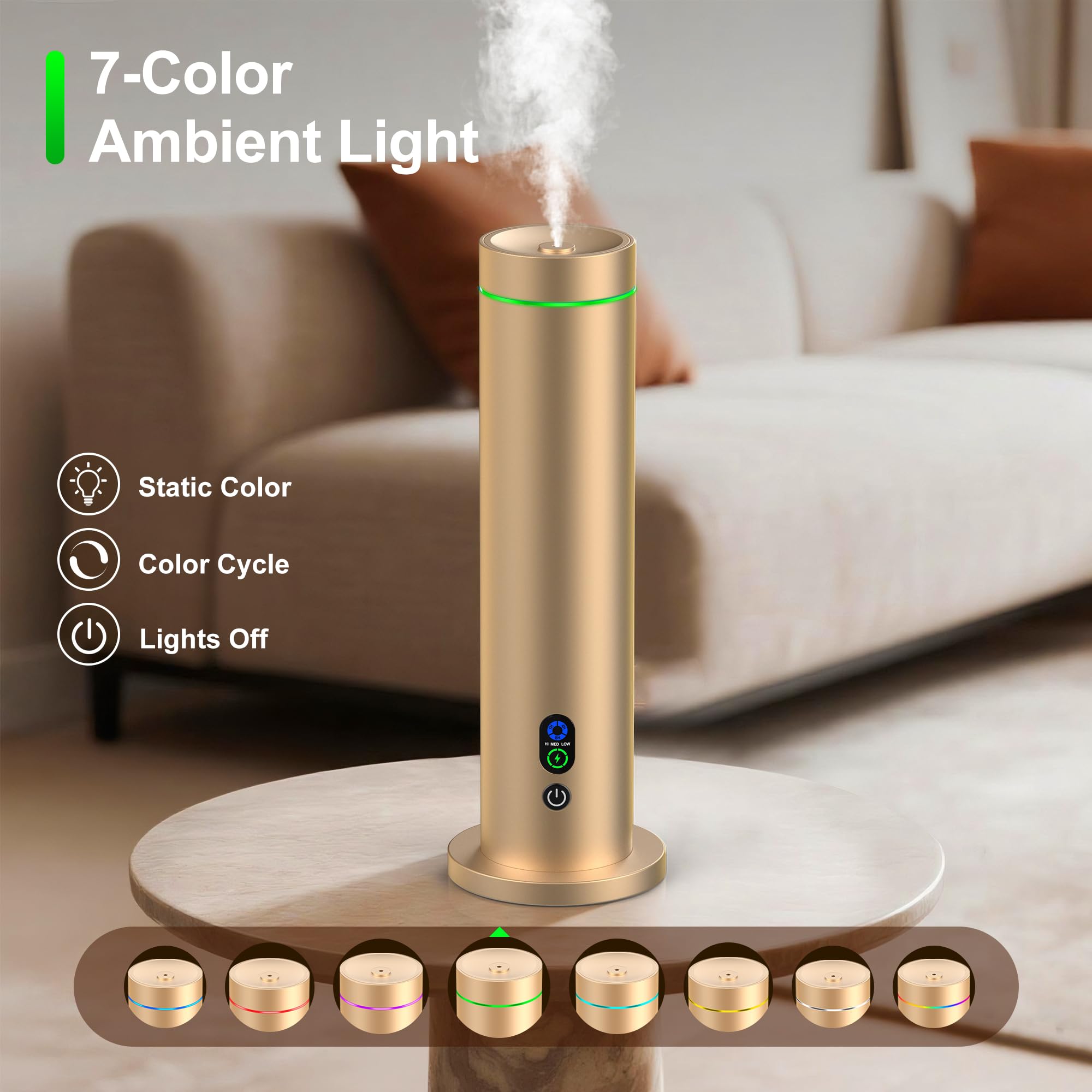 Maromalife Waterless Diffuser 1000 sq ft coverage suits large living areas.