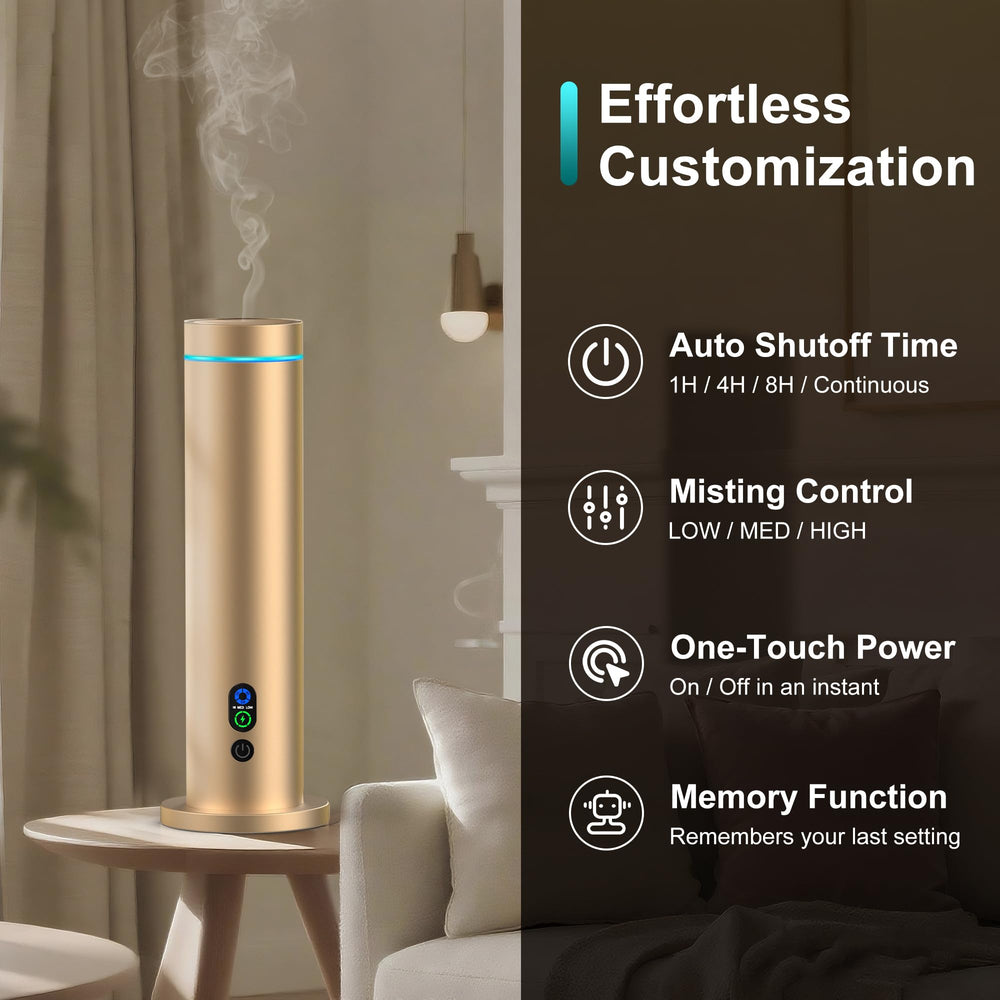 Maromalife Waterless Diffuser six-oil starter kit enriches scent options.