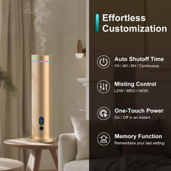 Maromalife Waterless Diffuser six-oil starter kit enriches scent options.