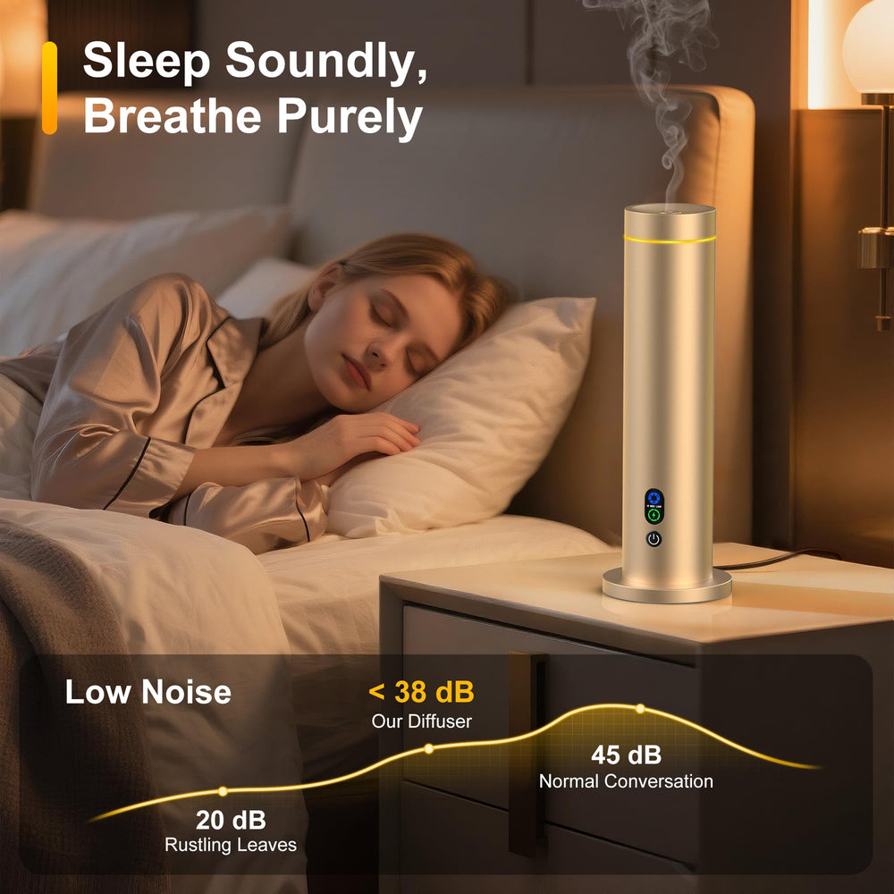 Maromalife Waterless Diffuser adjustable mist mode delivers balanced aroma.