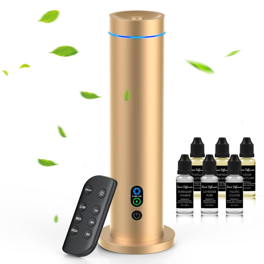 Maromalife Waterless Diffuser tilt-sensor prevents spills, keeping homes safer.