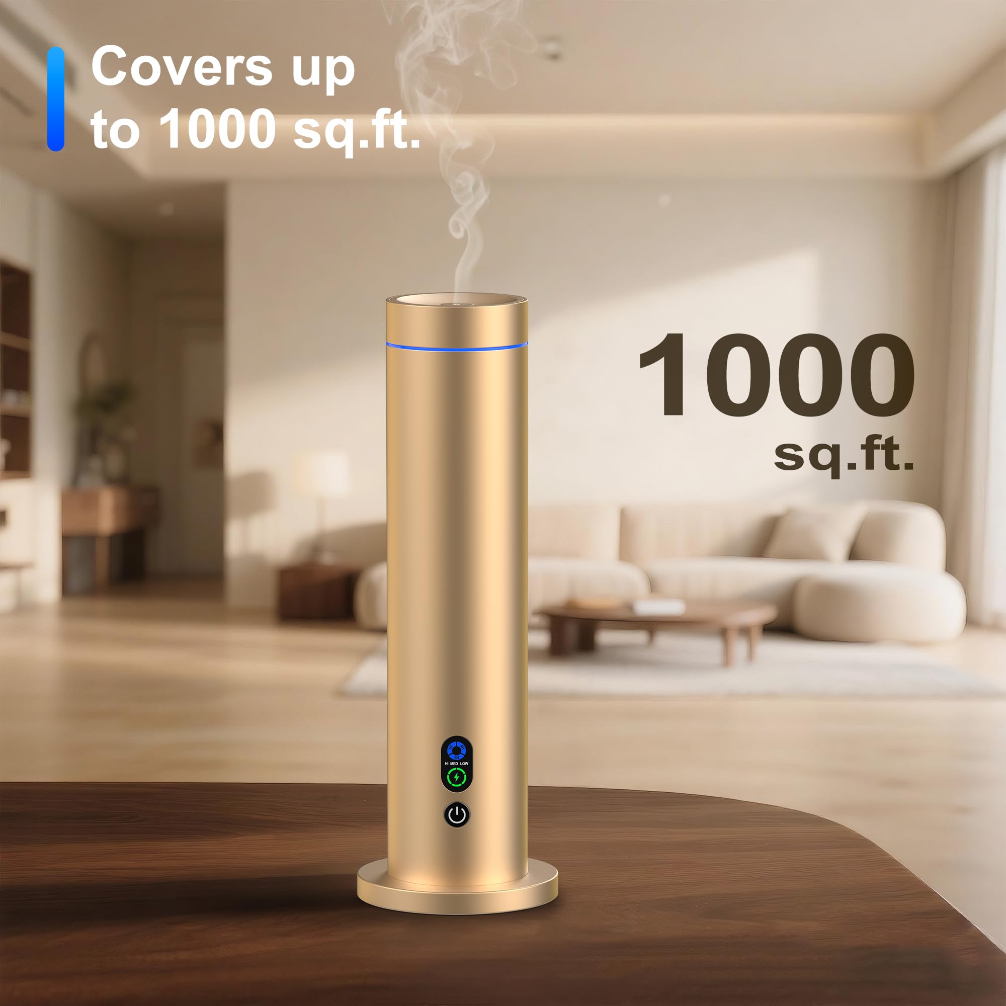 Maromalife Waterless Diffuser ultra-quiet operation for bedrooms and offices.
