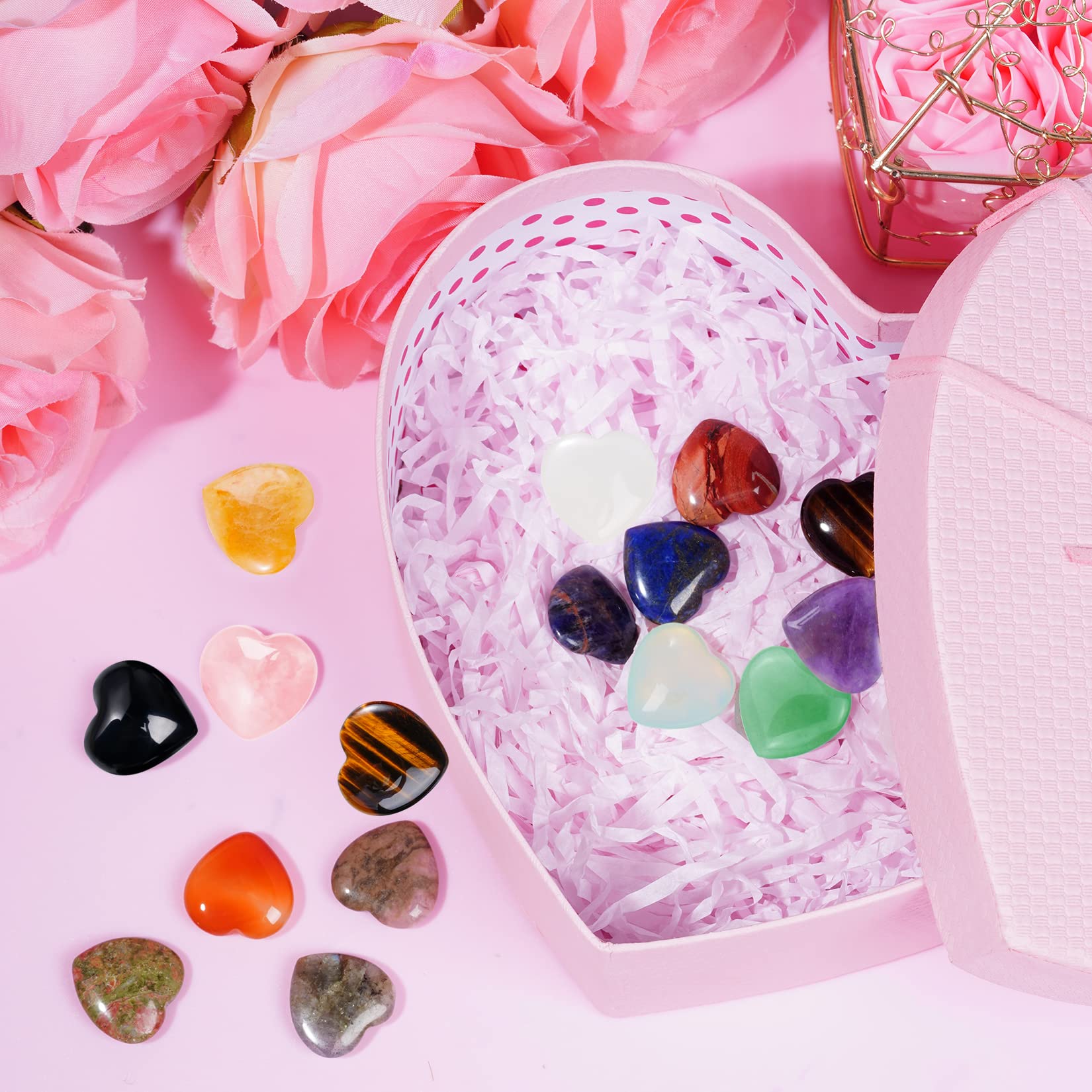 Marrywindix natural stones offer unique colors and textures for tactile mindfulness