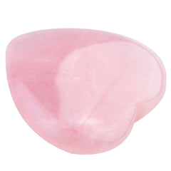 Marrywindix natural rose crystal close-up with smooth polish