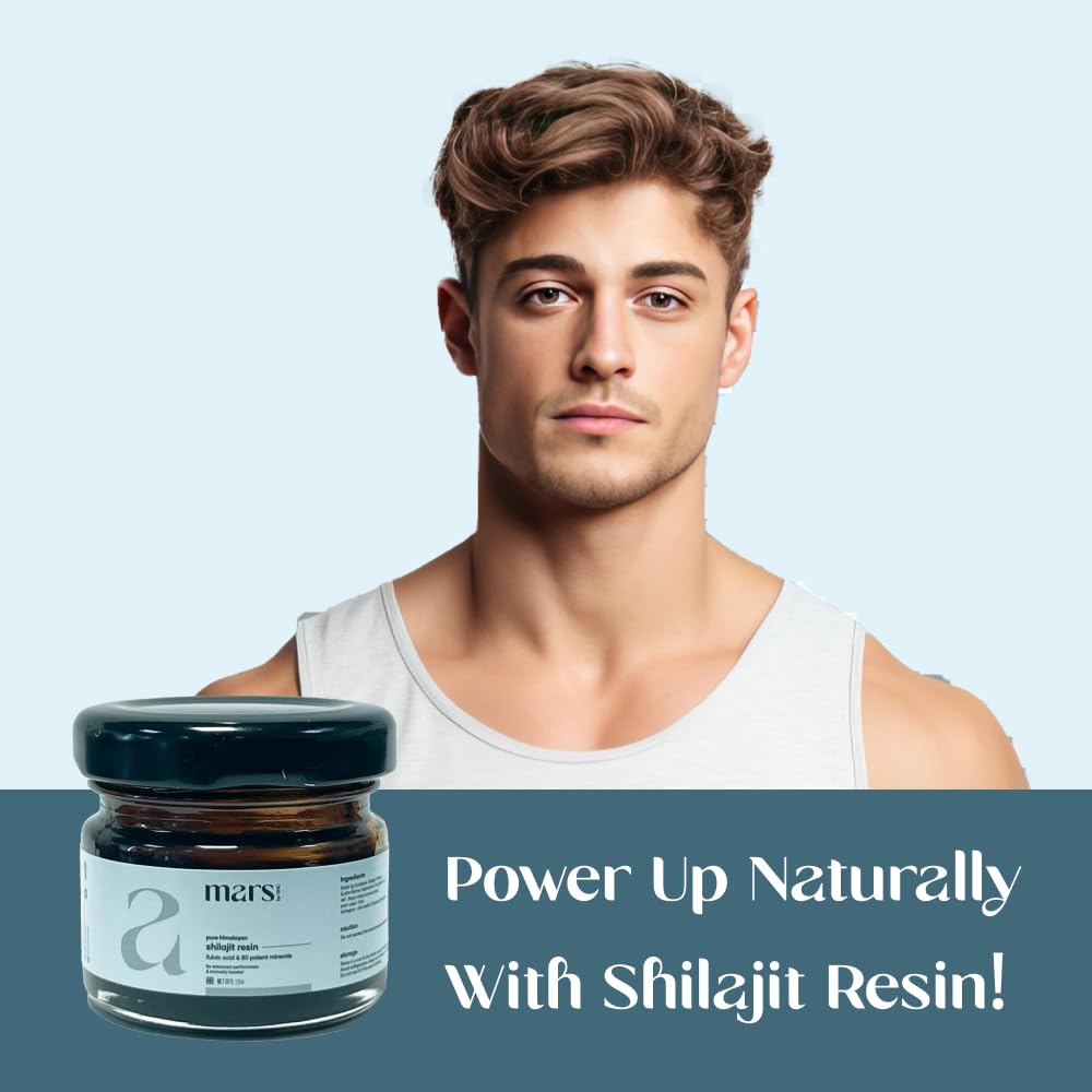Mars by GHC Shilajit Gold Resin Himalayan sourcing ensures authenticity