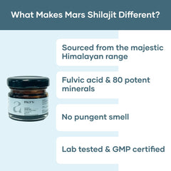 Mars by GHC Shilajit Gold Resin spoon-dispense for easy daily measures