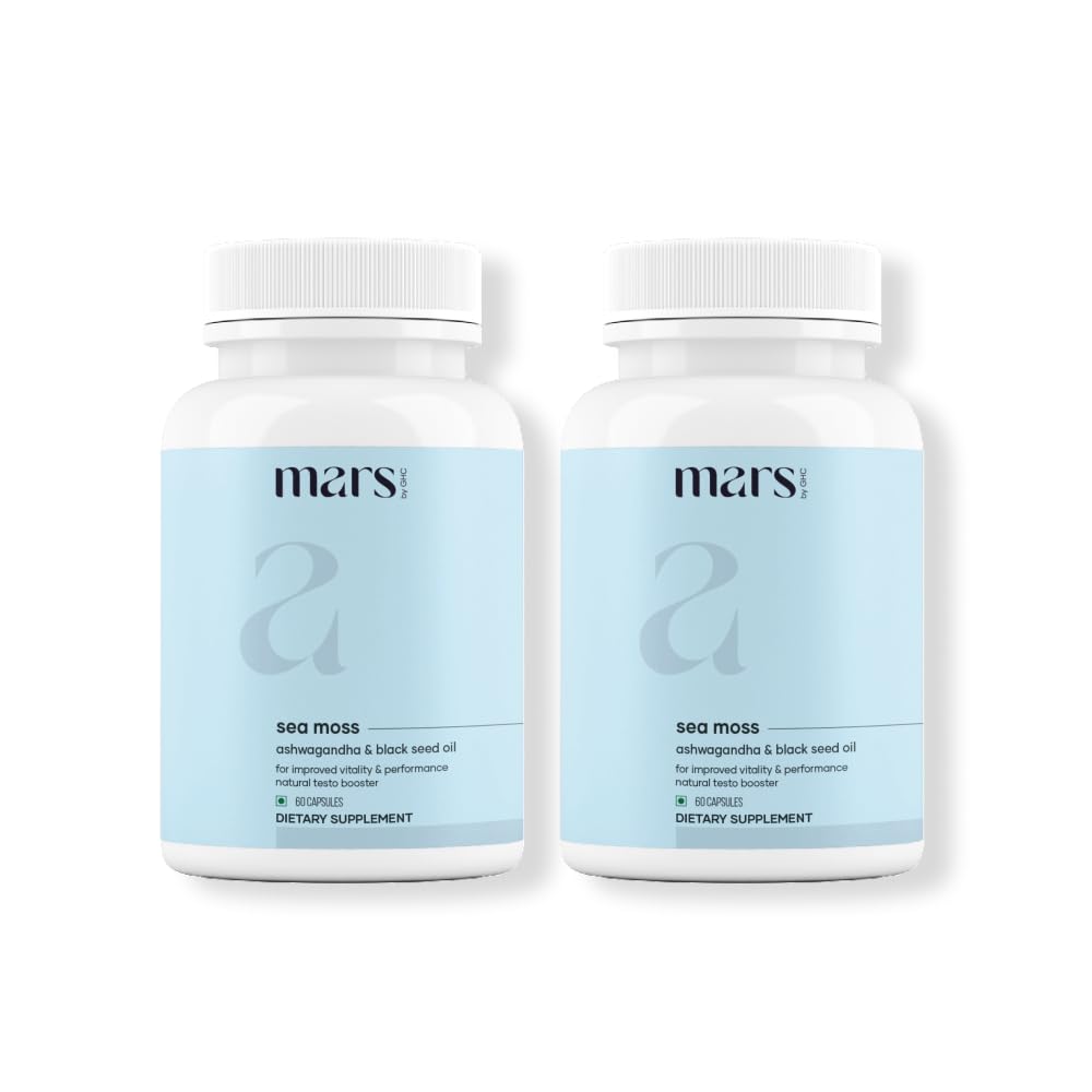 Mars by GHC Surge Sea Moss Caps bottle supports daily immune wellness