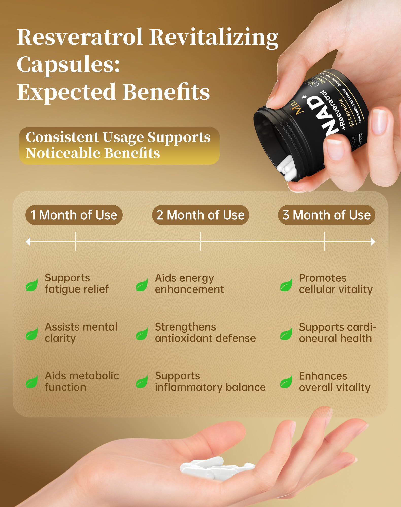 MARSTA NAD trial bottle emphasizes accessible 30-capsule size