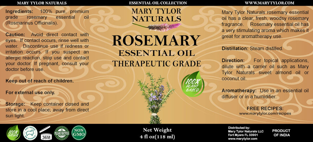 Rosemary essential oil in a diffuser setup for fresh, inviting room fragrance.