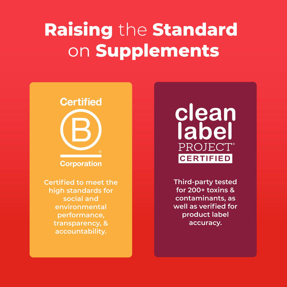 MaryRuth label closeup reveals gluten-free, dairy-free options for mindful choices.
