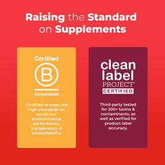 MaryRuth label closeup reveals gluten-free, dairy-free options for mindful choices.