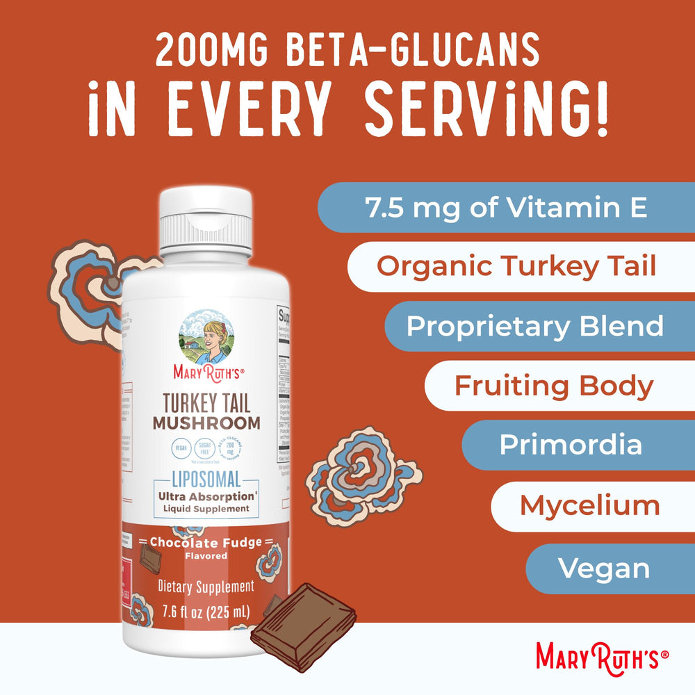 MaryRuth Organics almond allergen note on product packaging.