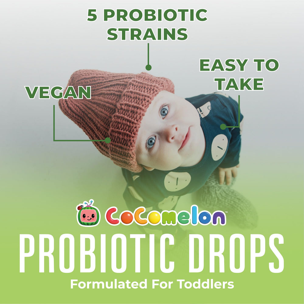 MaryRuth Organics cocomelon probiotic drops—easy daily dose for kids.