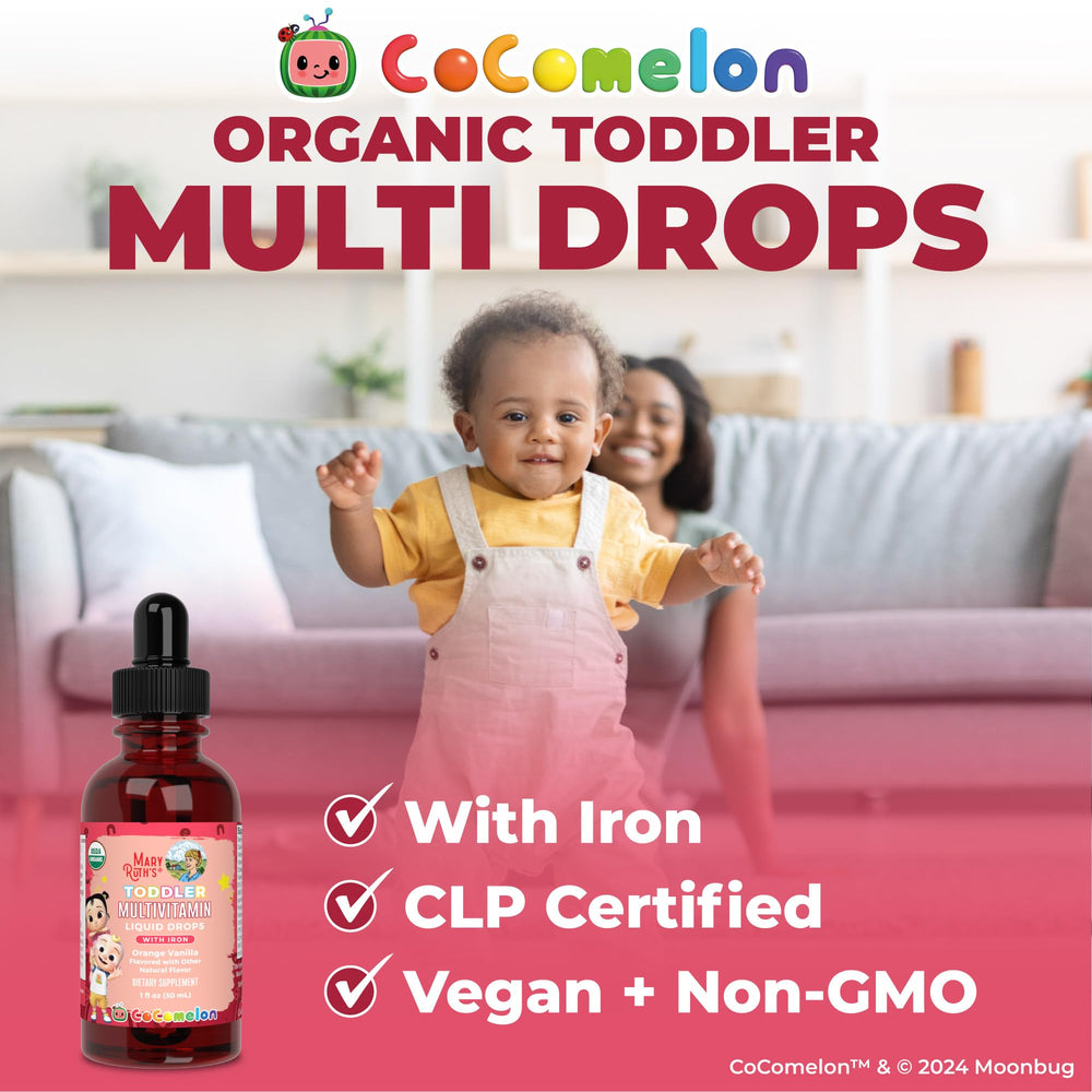MaryRuth Organics dairy-free gluten-free vegan label close-up