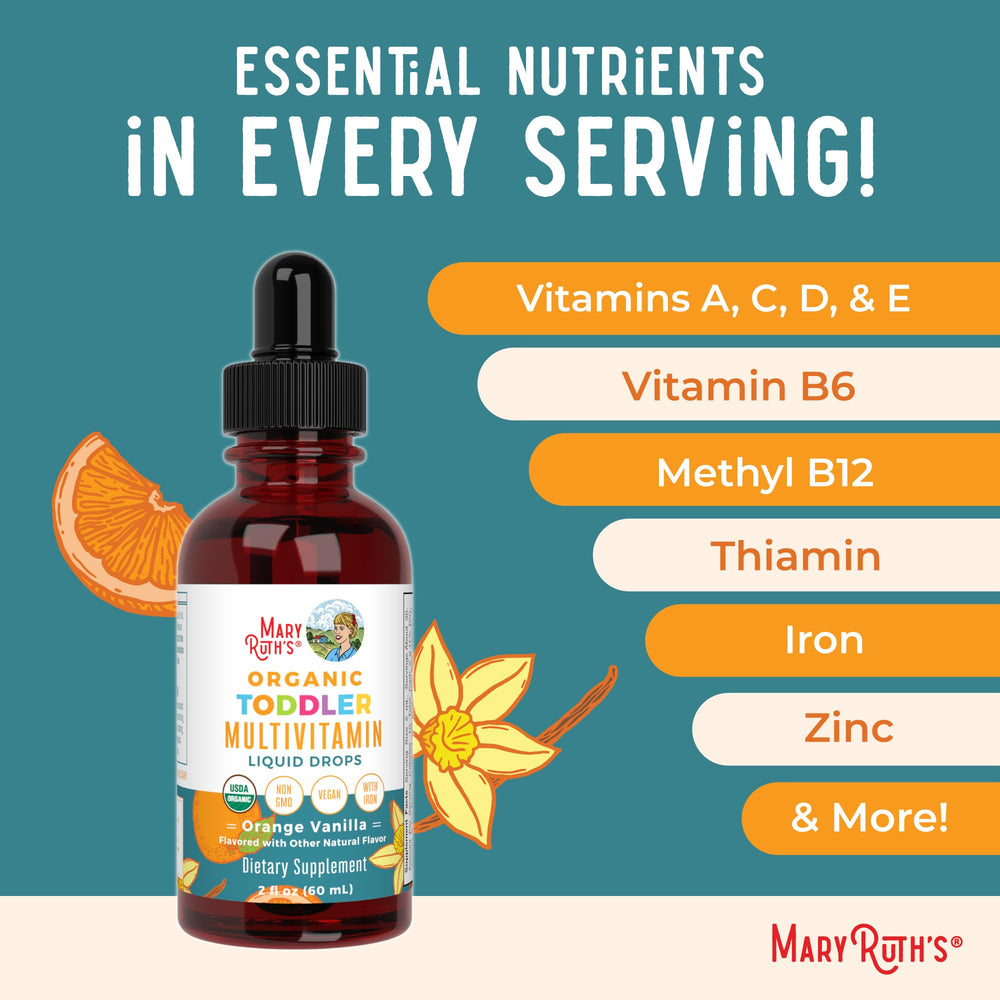 MaryRuth Organics dairy-free nut-free gluten-free label