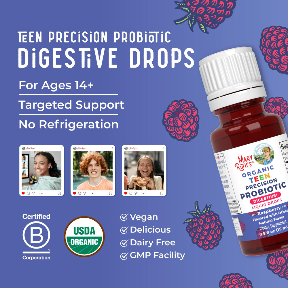 MaryRuth Organics drops added to a beverage for easy consumption
