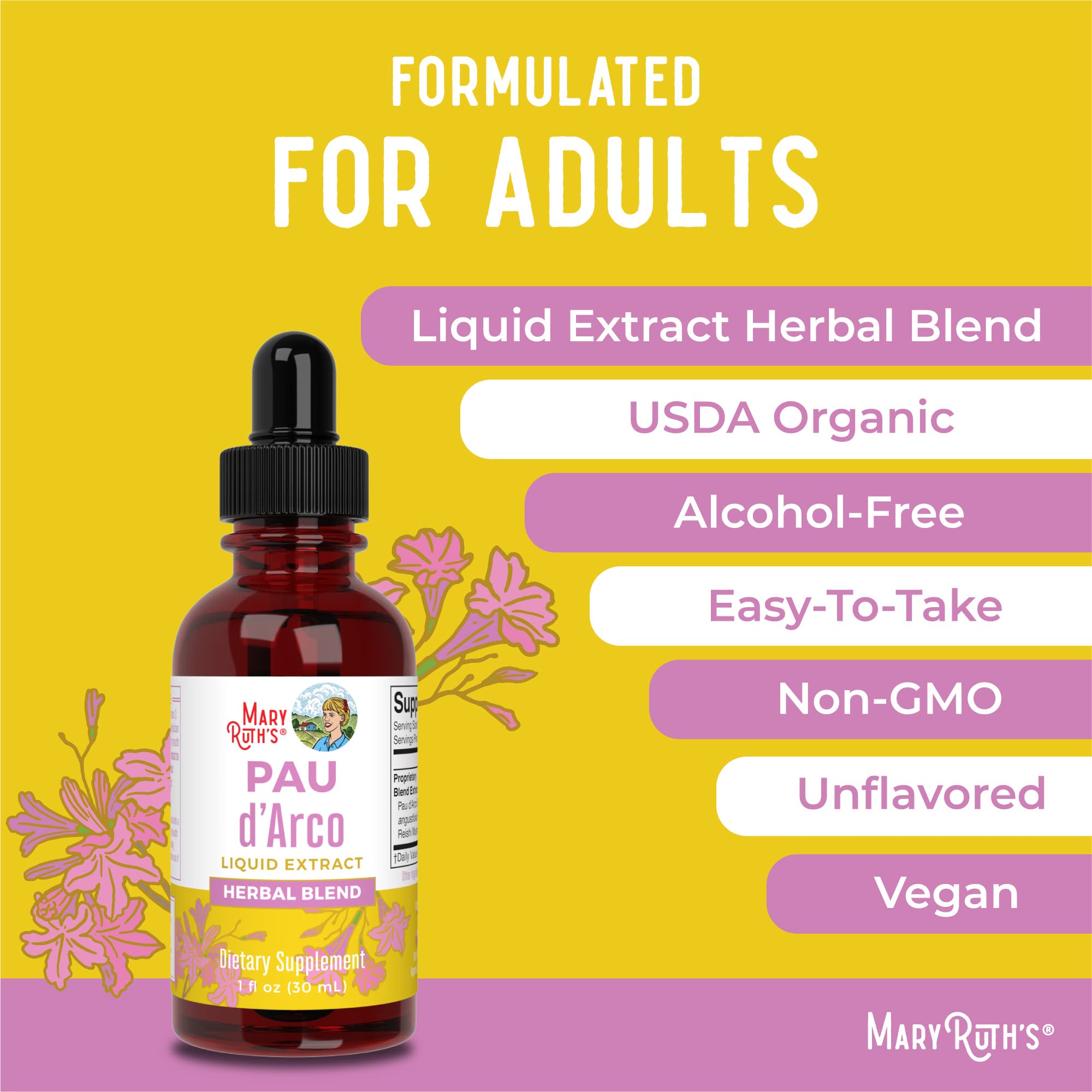 MaryRuth Organics Echinacea root image in the herbal mix.
